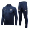 Arsenal Quarter Zip Sweatshirts Anzüge Suit 2023-24 Blaue Für Herren